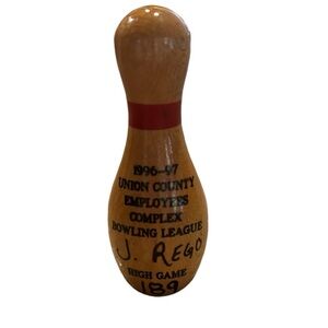 Mini Bowling Pin trophy 1990’s